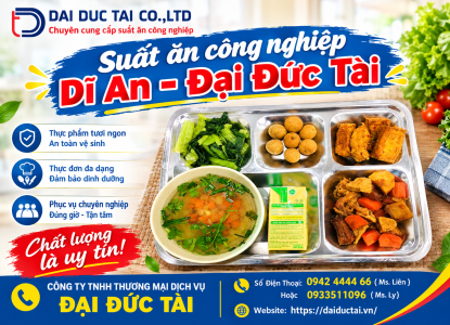 Suất ăn công nghiệp Dĩ An