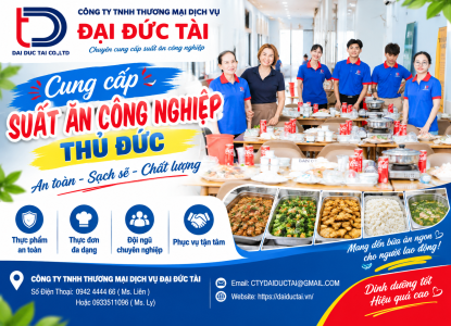 Cung cấp suất ăn công nghiệp Thủ Đức