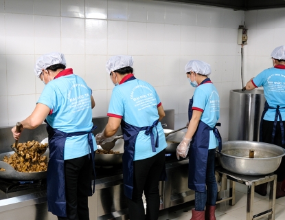 Hình ảnh bếp nấu 