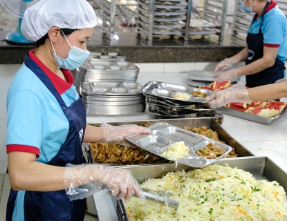 Hình ảnh chia cơm