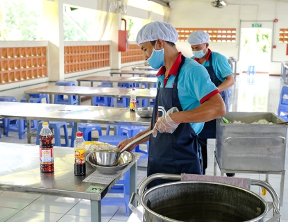 Hình ảnh hoạt động chia canh 