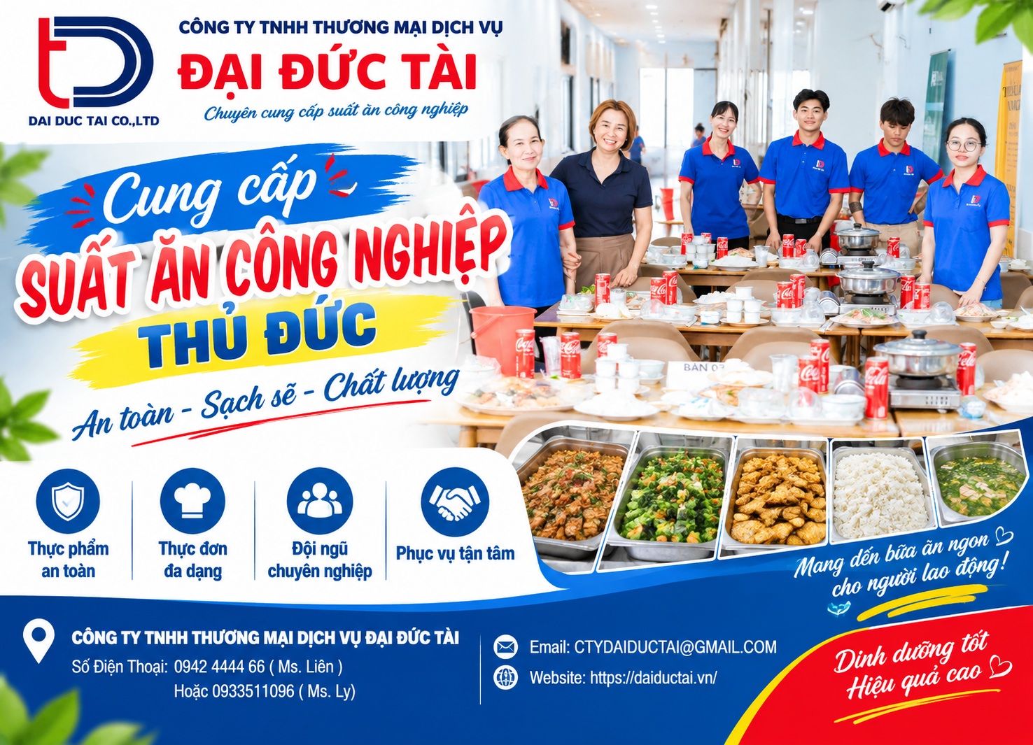 Cung cấp suất ăn công nghiệp Thủ Đức