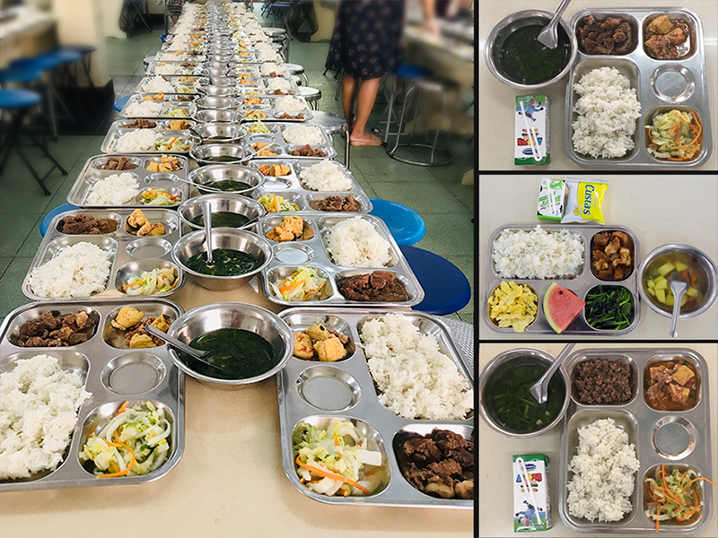Hình ảnh dịch vụ cung cấp Suất ăn công nghiệp trường học tại Đồng Nai- Suất ăn công nghiệp Đại Đức Tài